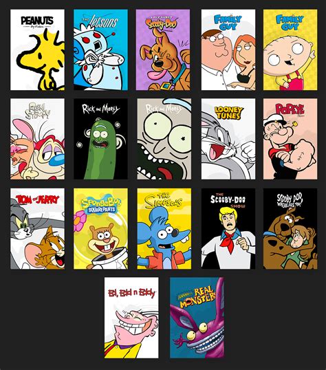 Collection Cartoon Tv Series Posters Rplexposters