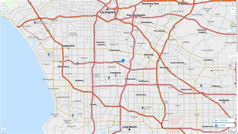 Lynwood California Map