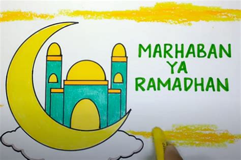 Terbaru Kreasi Poster Ramadhan 2023 Anak Tk Contoh Gambar Poster