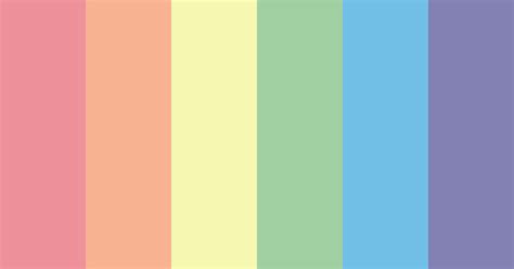 Modern Pastels Color Scheme Blue