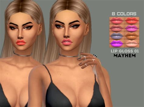 Lip Gloss 01 By Natalimayhem At Tsr Sims 4 Updates