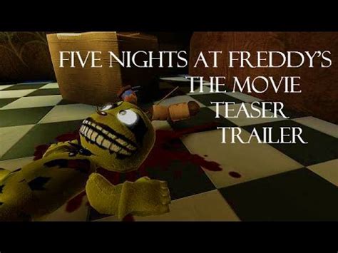 Five Nights At Freddy S The Movie Teaser Trailer YouTube