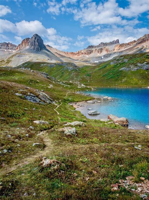 Alpine Paradise Ice Lakes Basin Located Near Silverton Colorado