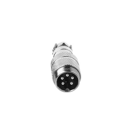 Gx 16 5 Pin Mrs Round Shell Type Connector Male Roboticsdna