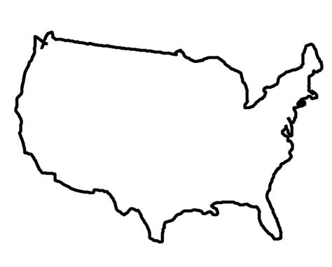 United States Map Clipart