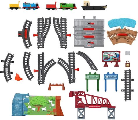 Trackmaster Talking Thomas And Percy Train Set From Mattelfisher Price