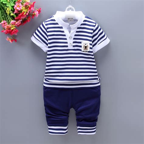 Diimuu Fashion Summer Baby Custome Boy Clothes Kids Toddler Children