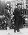 Max Beckmann and his wife Quappi in Baden-Baden, 1928. Max Beckmann ...
