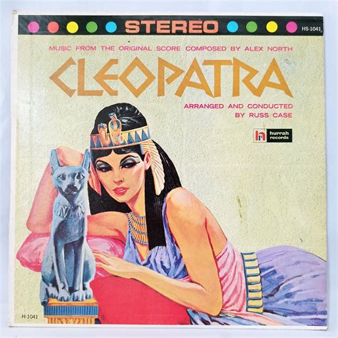 Alex North Russ Case Cleopatra Vinyl Record Plaka Lp Album Movie