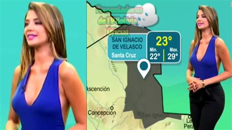Anabel Angus Presentadora Del Clima Presentadoras De Tv Bolivia Oficial Youtube