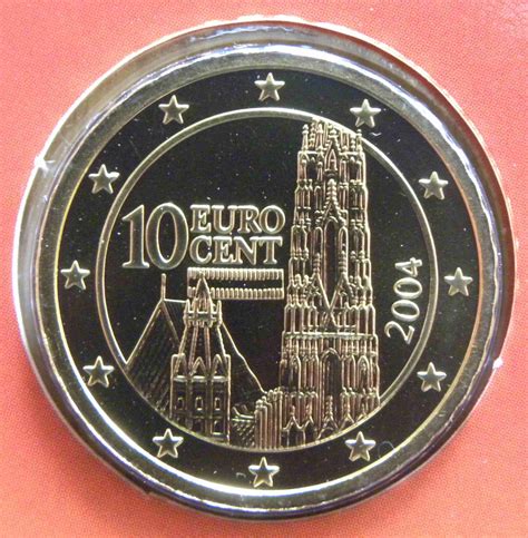Autriche Monnaies Euro Unc 2004 Valeur Tirage Et Images Sur Pieces