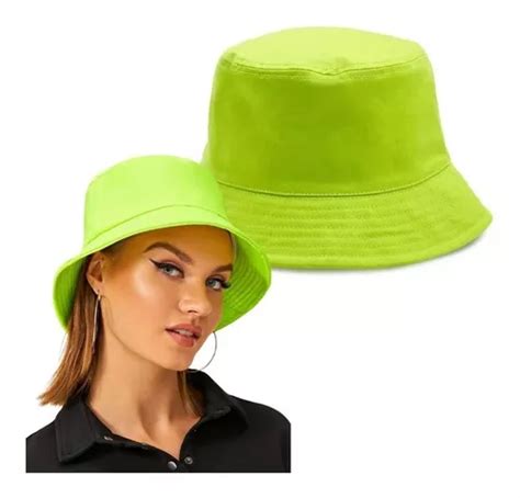 Chapéu Boné Bucket Hat Liso Modelo Unissex Personalizar MercadoLivre