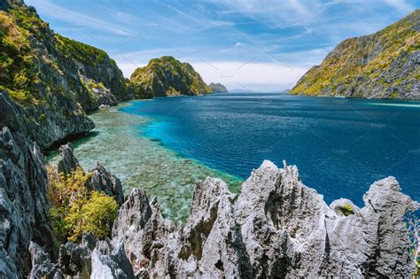El Nido Palawan Philippines Featuring Island El And Matinloc Nature