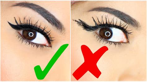 9 Easy Eyeliner Hacks For Perfect Winged Eyeliner Youtube