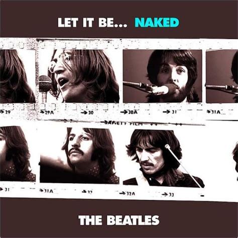 When Let It Be Naked Was Released The Cover Image Was Displayed In