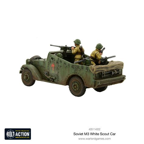 405114002 Soviet M3 White Scout Car 04 Warlord Games