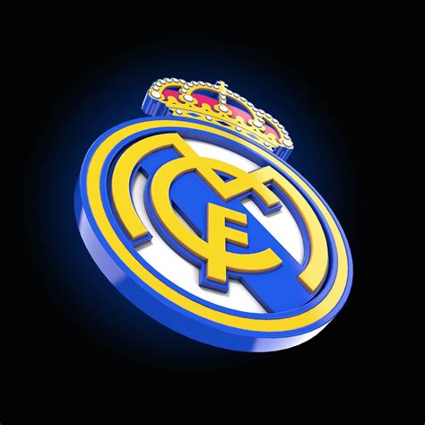3d Real Madrid Logo | Real madrid logo, Real madrid, Madrid