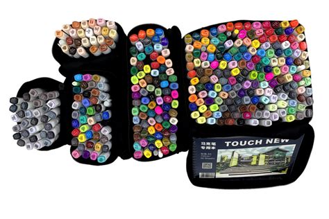 Touch New Markers профессиональные скетч маркеры 46ршт