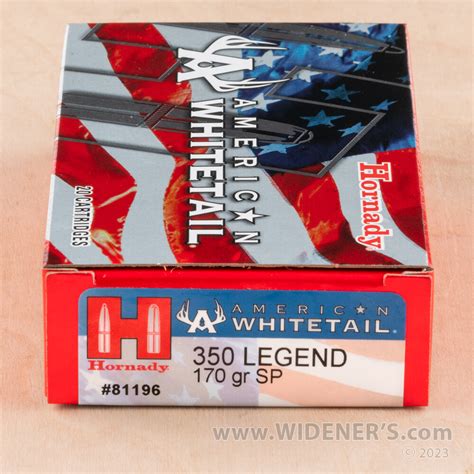 Bulk 350 Legend Ammo For Sale At Wideners
