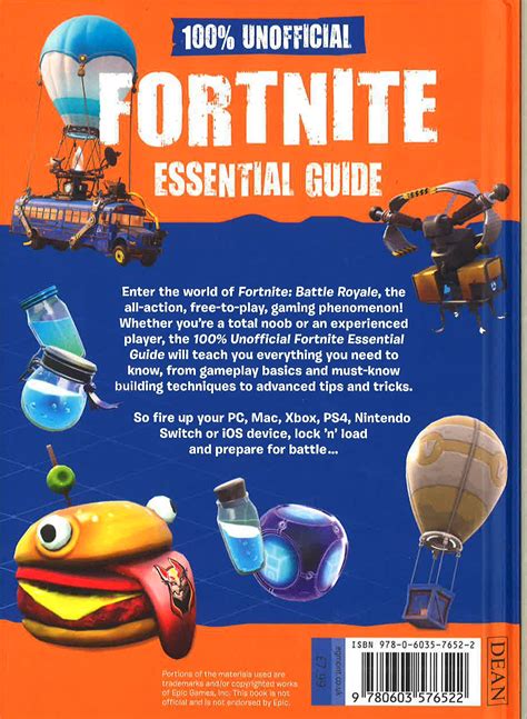 Fortnite Essential Guide 100 Unofficial Big Bad Wolf Books Sdn Bhd