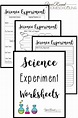 Printable Science Worksheets For Kids