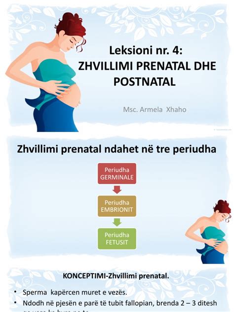 Zhvillimi Prenatal Dhe Postnatal Pdf