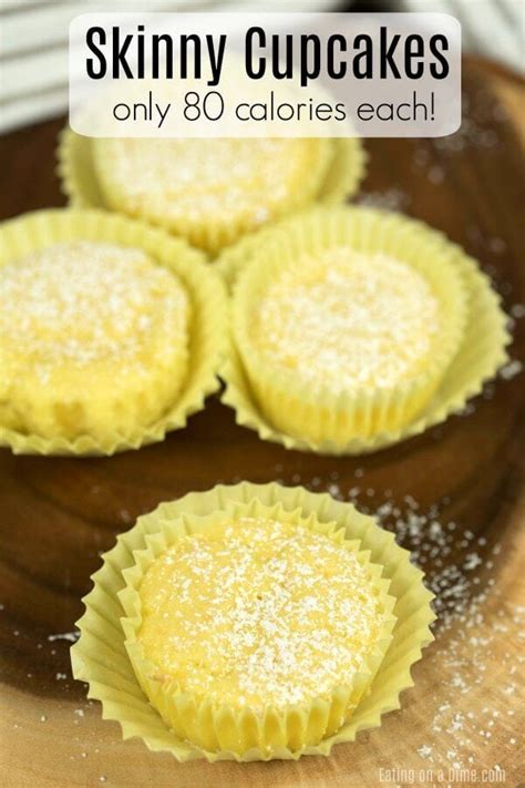 Low Calorie Lemon Cupcakes Skinny Cupcakes Recipe