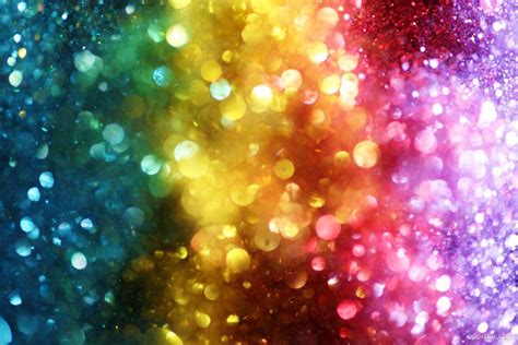 Glitter Rainbow Wallpapers Wallpaper Cave