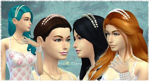 Mythical Dreams Sims 4 Pearl Tiara