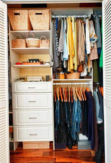 Feel free to skip to the portion that interests you the hide your dresser in the closet. Simple Small Closet Organization Tips - Interior ...