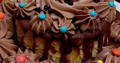 طرز تهیه 🎂مینی کیک تولد دو طبقه🎂 ساده و خوشمزه توسط کیک 🎂 شیرینی🍩 گل