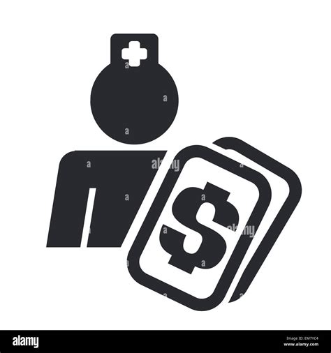 Vector Illustration Of Isolated Medical Cost Icon Stock Vector Image