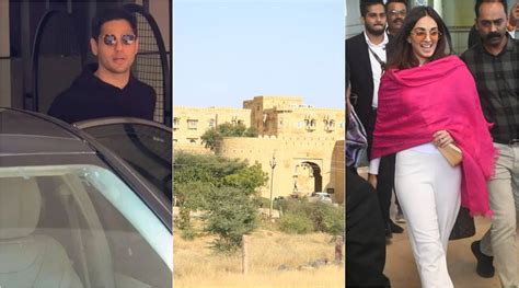 Sidharth Malhotra Leaves For Jaisalmer After Kiara Advani Reaches Their Wedding Venue In