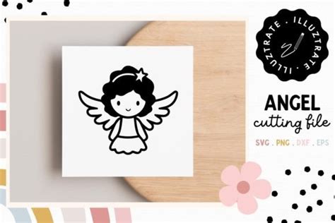 4 Angel Svg Cut File Designs And Graphics