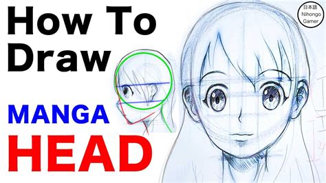How To Draw Female Manga Head｜ Anime Style｜apple Pencil Tutorial Youtube