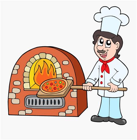 Transparent Baking Clipart Images Pizza Oven Cartoon Free