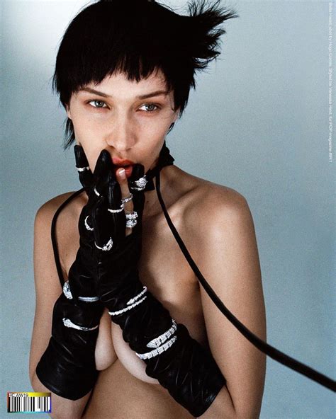 Bella Hadid Fappening Topless By Hugo Comte The Fappening