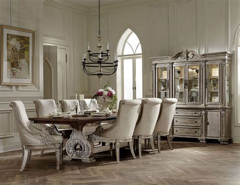 Dallas Designer Furniture Orleans Formal Dining Room Set In White Wash