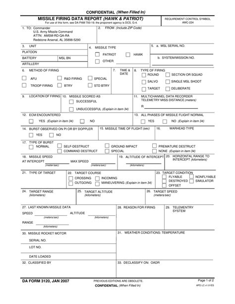 Da Form 3120 Fill Out Sign Online And Download Fillable Pdf