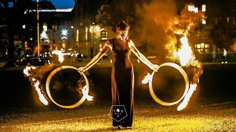 Ashlee Rehearsing With Fire Hula Hoops Youtube