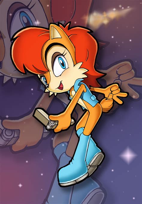 princess sally acorn from the video game franchise sonic the hedgehog sally acorn sonic