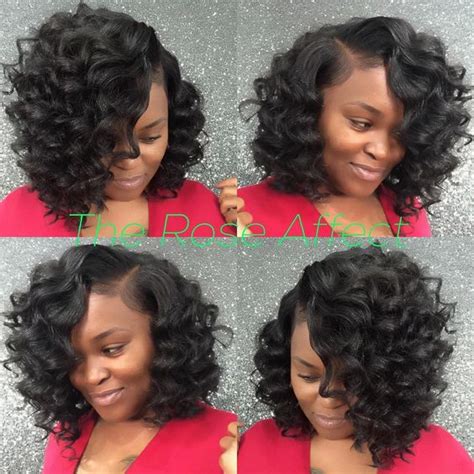 Cute Curly Bob Sew In This Is The Rose Affect Get
