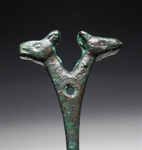 Pre Columbian Ancient Jewelry Chimu Pin Bronze Artifacts