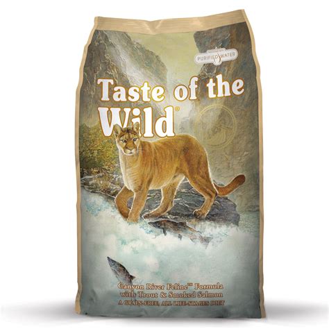 According to taste of the wild canyon river cat food reviews, cats love this food. Taste of the Wild "Canyon River" Feline Dry Food with ...