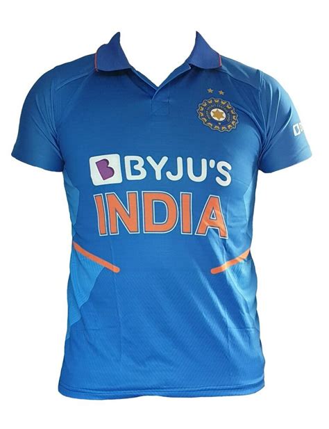 Indian cricket team, mumbai, maharashtra, india. India Team ODI Cricket Jersey 2018 shirt IPL ODI T20 world ...