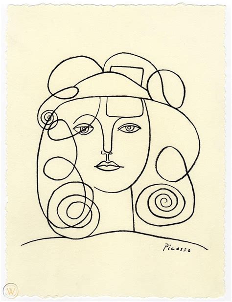 Pablo Picasso Woman Drawing