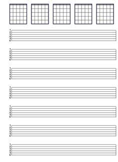 We have created this guitar chords chart that will help you learn new chords and play your favorite songs. #Guitar Tab Sheets | Numbered Tab Sheet Noted Tab Sheet Fretboard Chords (With images) | Guitar ...