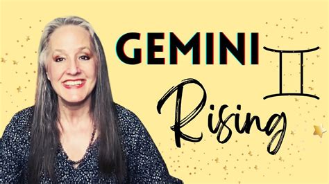 Gemini Rising ♊️ Gemini Ascendant Zodiac Signs Astrology Horoscope