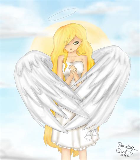Angel Princess By Drawing Heart On Deviantart
