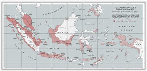 Sultanate Of Aceh Conquest Of Iskandar Muda 1658 Raltmaps
